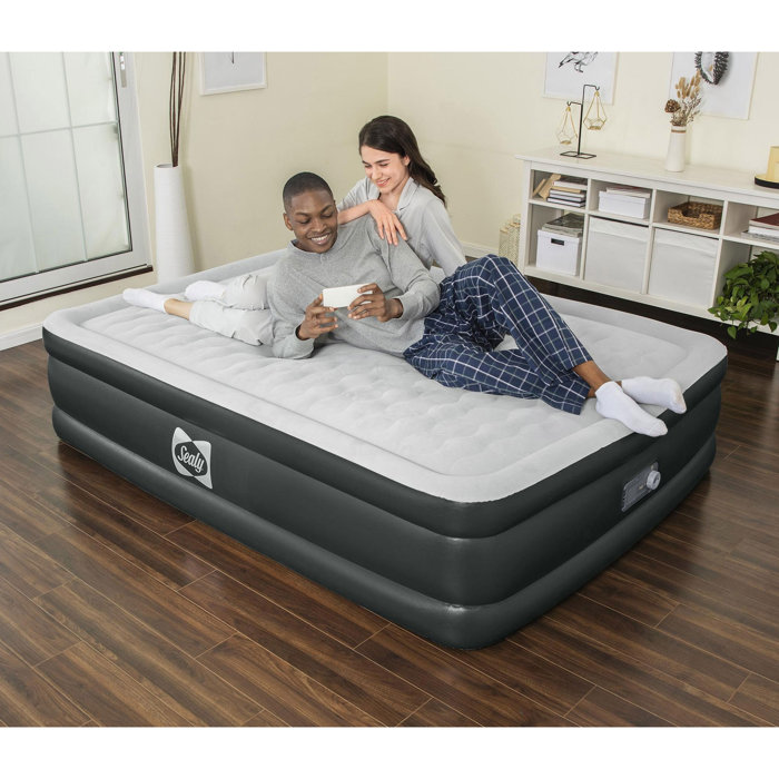 Bestway Sealy Tritech Inflatable Air Mattress Bed Queen 20" with Built